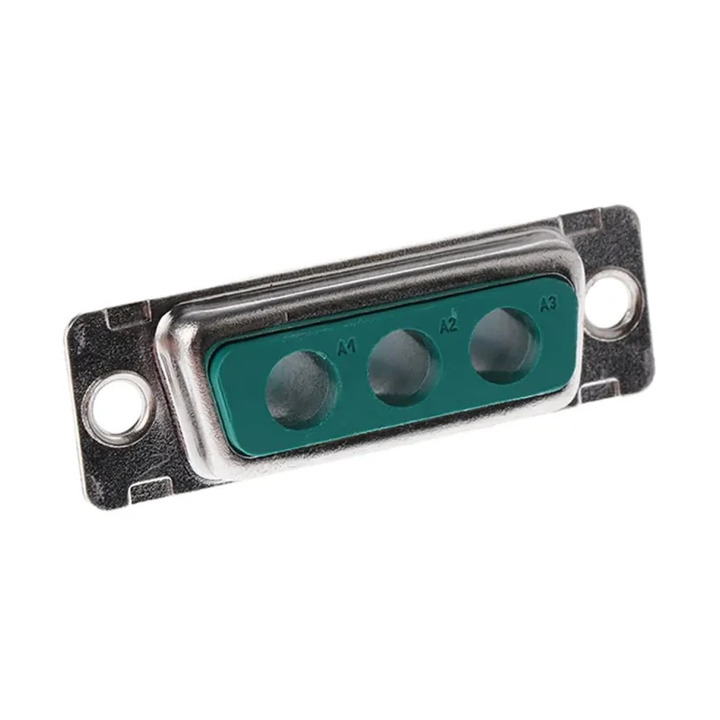 Amphenol Communications Solutions DW 3 Way Straight Cable D-Sub Connector with Mounting Hole DA3W3SA00LF