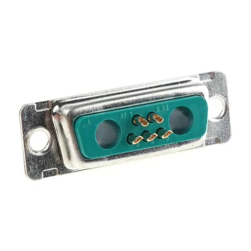 Amphenol Communications Solutions DW 7 Way Straight Crimp D-Sub Connector, Socket Contact Female, 300V, 5A DA7W2SA00LF