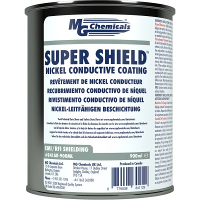 MG Chemicals Grey Nickel Conductive Paint 850 ml Liquid for EMI Shielding 841AR-900ml