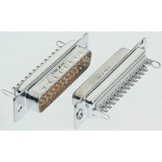 Amphenol Communications Solutions 15 Way Straight 2.74 mm Pitch Panel Mount D-Sub Connector Male DA15P064HTXLF