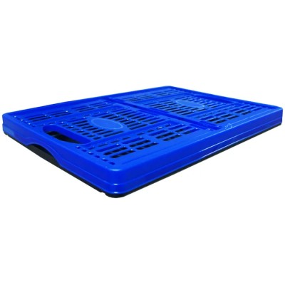 Viso 30L Blue Polypropylene Folding Crate, 235 mm x 475 mm x 350 mm BP320BL