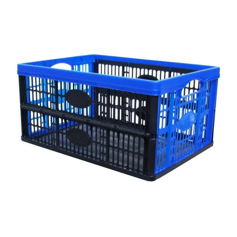 Viso 30L Blue Polypropylene Folding Crate, 235 mm x 475 mm x 350 mm BP320BL