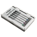 RS PRO 6 Piece Miniature Nut Spinner Nut Driver Set, Chrome Vanadium Steel Handles, Carbon Steel Blades, 50mm 541-6882