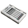 RS PRO 6 Piece Miniature Nut Spinner Nut Driver Set, Chrome Vanadium Steel Handles, Carbon Steel Blades, 50mm 541-6882