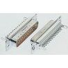 Amphenol Communications Solutions 9 Way Straight 2.74 mm Pitch Panel Mount D-Sub Connector Female DE09S064HTLF