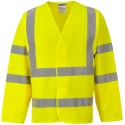 Portwest Hi Vis Jacket Vest-Port Yellow Unisex Size S/M EN20471 Class 3 124-8197