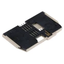 Amphenol Communications Solutions 8 Way Right Angle Smart Card Memory Card Connector, Solder 7312P0225A13LF