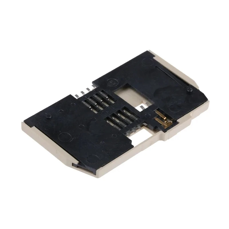 Amphenol Communications Solutions 8 Way Right Angle Smart Card Memory Card Connector, Solder 7312P0225A13LF