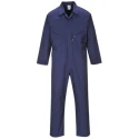 RS PRO Navy Reusable Overall Coverall 54 in Chest Size XL 8 Pockets Zipper Closure RS PRO 124-8240
