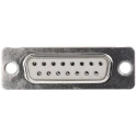 Amphenol Communications Solutions 15 Way Straight 2.74 mm Pitch Panel Mount D-Sub Connector Female DA15S064HTLF