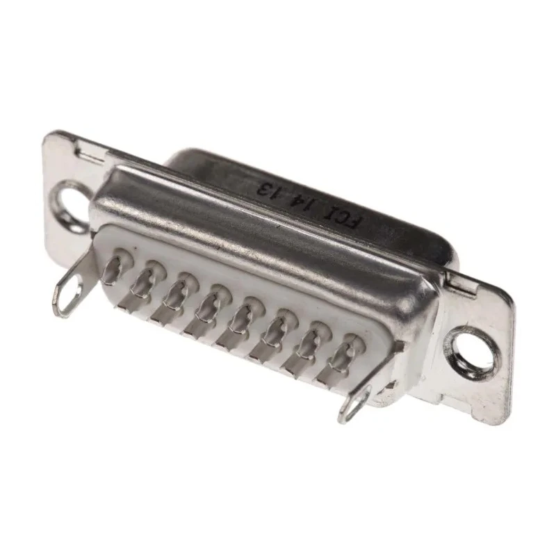 Amphenol Communications Solutions 15 Way Straight 2.74 mm Pitch Panel Mount D-Sub Connector Female DA15S064HTLF
