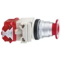 Schneider Electric Harmony 9001K Series Mushroom Head Push Button Switch, SMP Polymer, Panel Mount, 30 mm 9001KR9R20H6