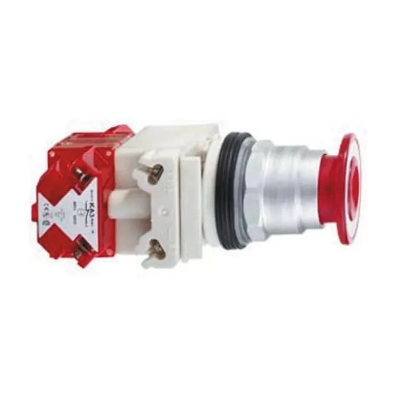 Schneider Electric Harmony 9001K Series Mushroom Head Push Button Switch, SMP Polymer, Panel Mount, 30 mm 9001KR9R20H6