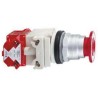 Schneider Electric Harmony 9001K Series Mushroom Head Push Button Switch, SMP Polymer, Panel Mount, 30 mm 9001KR9R20H6