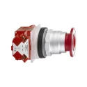 Schneider Electric Harmony 9001K Series Mushroom Head Push Button Switch, SMP Polymer, Panel Mount, 30 mm 9001KR9R20H6