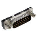 Amphenol Communications Solutions Delta D 15 Way Straight 2.74 mm Pitch Through Hole D-Sub Connector with D15P24A4GV00LF