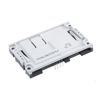 Amphenol ICC 8 Way Right Angle Smart Card Memory Card Connector, Solder 7434L0825S01LF