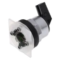 Schneider Electric Harmony Series 2 Position Selector Switch Head 30 mm Cutout Black Handle 9001KS11FB