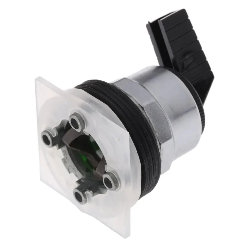 Schneider Electric Harmony Series 2 Position Selector Switch Head 30 mm Cutout Black Handle 9001KS11FB