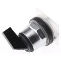 Schneider Electric Harmony Series 2 Position Selector Switch Head 30 mm Cutout Black Handle 9001KS11FB