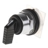 Schneider Electric Harmony Series 3 Position Selector Switch Head 30 mm Cutout Black Handle 9001KS43FB