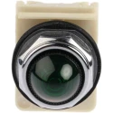 Schneider Electric Flush Green LED Pilot Light Harmony 9001K, 30 mm Cutout, 24V AC/DC, IP66, Round 9001KP35LGG9