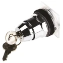 Schneider Electric Harmony 3-position Key Switch Head, Latching, 30 mm Cutout 9001KS43K5R