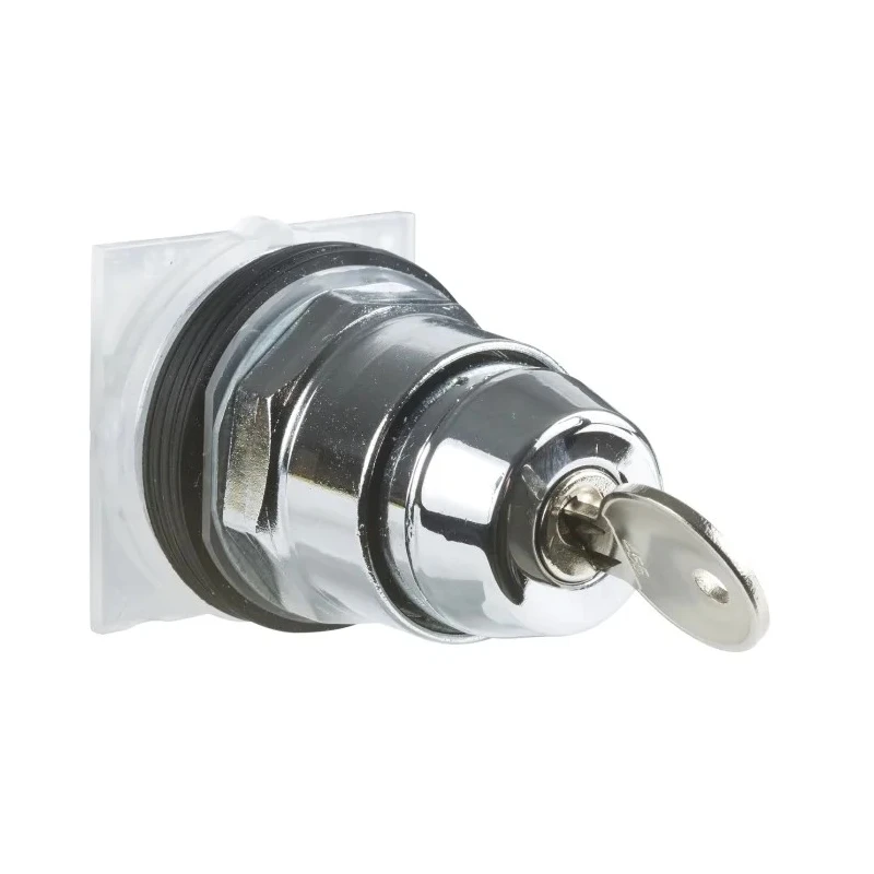 Schneider Electric Harmony 3-position Key Switch Head, Latching, 30 mm Cutout 9001KS43K5R