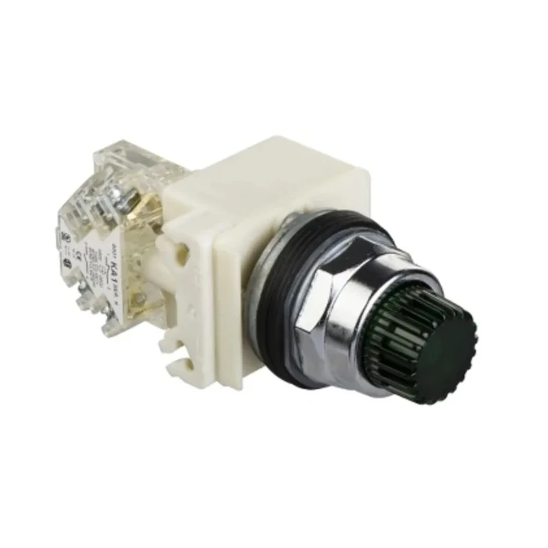 Schneider Electric Harmony 9001K Series Illuminated Push Button Switch, Spring Return, Panel Mount, 30 mm 9001K2L35LGGH13