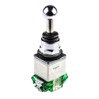 Schneider Electric Harmony 9001K 2-Axis Joystick Lever Slow Break IP66 240V AC 3 A 550mA 9001K71H7