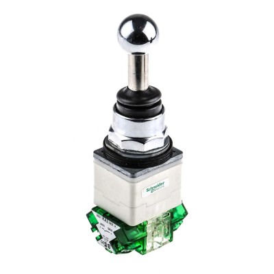 Schneider Electric Harmony 9001K 2-Axis Joystick Lever Slow Break IP66 240V AC 3 A 550mA 9001K71H7