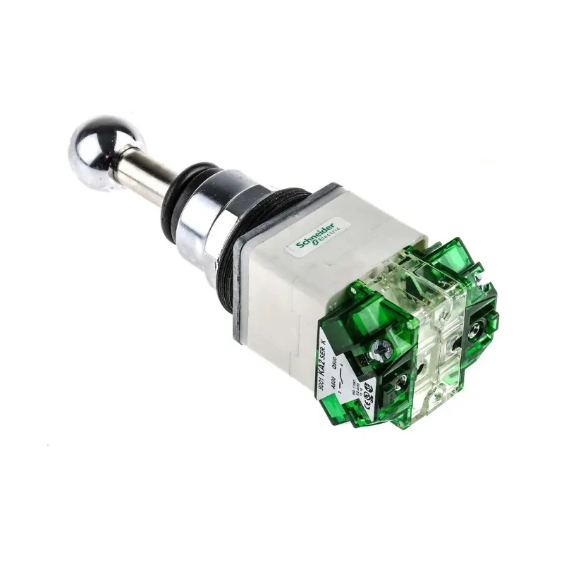 Schneider Electric Harmony 9001K 2-Axis Joystick Lever Slow Break IP66 240V AC 3 A 550mA 9001K71H7
