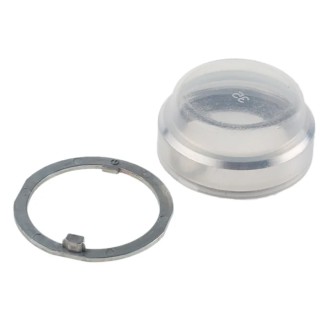Schneider Electric Clear Protective Push Button Cap for Use with 9001K Series 30mm Diameter 9001KU7