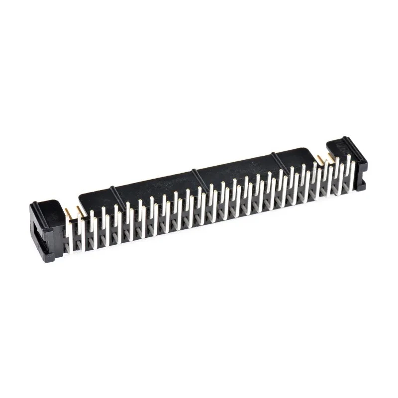 3M 2500 Series Right Angle Through Hole PCB Header, 50 Contacts, 2.54 mm Pitch, 2 Row, Shrouded N2550-5002RB