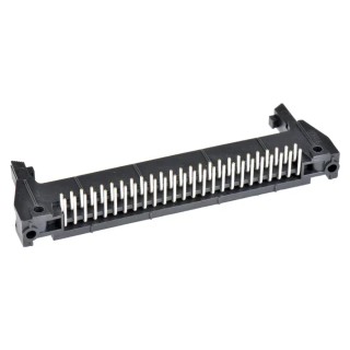 3M 3000 Series Right Angle Through Hole Shrouded PCB Header 50 Contacts 2.54 mm Pitch N3433-5302RB