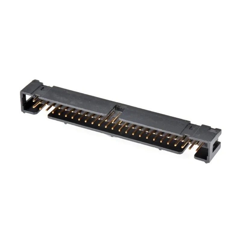 3M 2500 Series Right Angle Through Hole PCB Header, 50 Contacts, 2.54 mm Pitch, 2 Row, Shrouded N2550-5002RB
