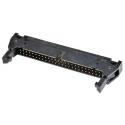 3M 3000 Series Right Angle Through Hole Shrouded PCB Header 50 Contacts 2.54 mm Pitch N3433-5302RB
