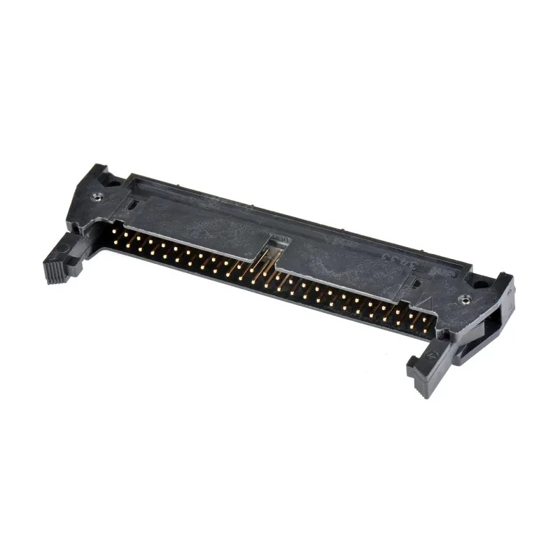 3M 3000 Series Right Angle Through Hole Shrouded PCB Header 50 Contacts 2.54 mm Pitch N3433-5302RB