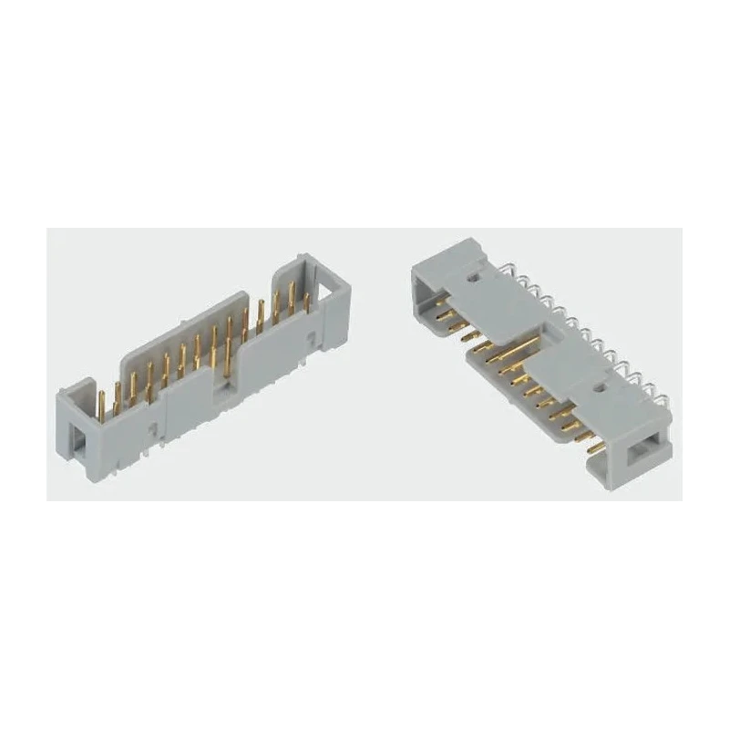 3M 2500 Series Right Angle Through Hole Shrouded PCB Header 34 Contacts 2.54 mm Pitch N2534-5002RB