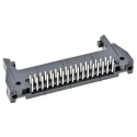 3M 3000 Series Right Angle Through Hole PCB Header, 34 Contacts, 2.54 mm Pitch, 2 Row, Shrouded N3431-5302RB