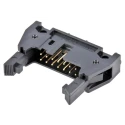 3M 3000 Series Straight Through Hole PCB Header, 14 Contacts, 2.54 mm Pitch, 2 Row, Shrouded N3314-6302RB