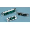 Amphenol Communications Solutions DW 36 Way Straight Panel Mount D-Sub Connector Male DD36W4PA00LF