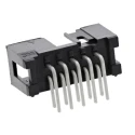 3M 2500 Series Right Angle Through Hole PCB Header 10 Contacts 2.54 mm Pitch 2 Row Shrouded N2510-5002RB