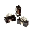 3M 2500 Series Right Angle Through Hole PCB Header 10 Contacts 2.54 mm Pitch 2 Row Shrouded N2510-5002RB