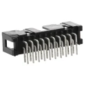 3M 2500 Series Right Angle Through Hole PCB Header, 20 Contact(s), 2.54 mm Pitch, 2 Row, Shrouded N2520-5002RB