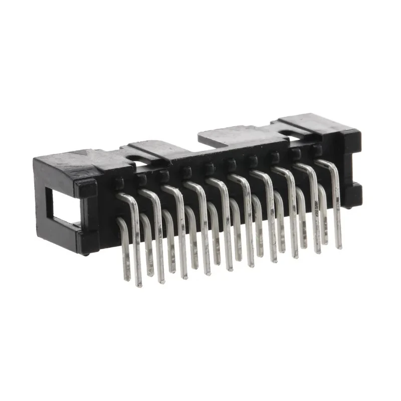 3M 2500 Series Right Angle Through Hole PCB Header, 20 Contact(s), 2.54 mm Pitch, 2 Row, Shrouded N2520-5002RB