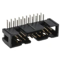 3M 2500 Series Right Angle Through Hole PCB Header, 20 Contact(s), 2.54 mm Pitch, 2 Row, Shrouded N2520-5002RB