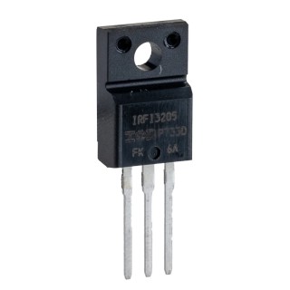 Infineon HEXFET N-Channel MOSFET 64A 55V Enhancement Mode 3-Pin TO-220 IRFI3205PBF