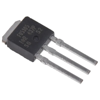 Infineon HEXFET Type P-Channel MOSFET 31 A 55 V Enhancement Mode 3-Pin IPAK IRFU5305PBF