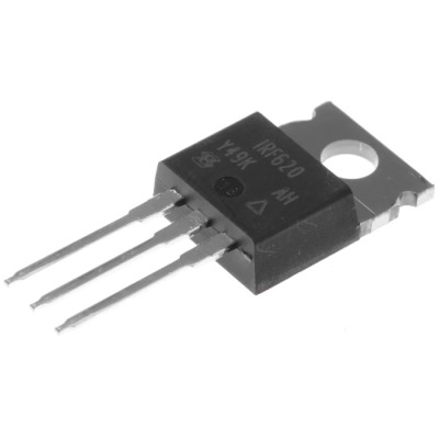 Vishay N-Channel Power MOSFET, 5.2 A Continuous Drain Current, 200 V Drain Source Voltage, 50 W Power Dissipation IRF620PBF